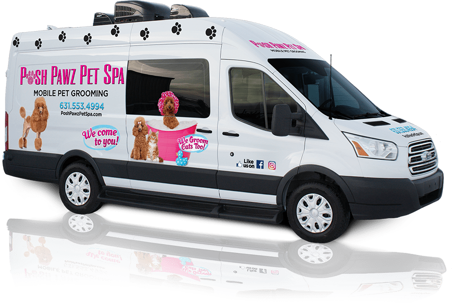 Mobile pet store grooming services